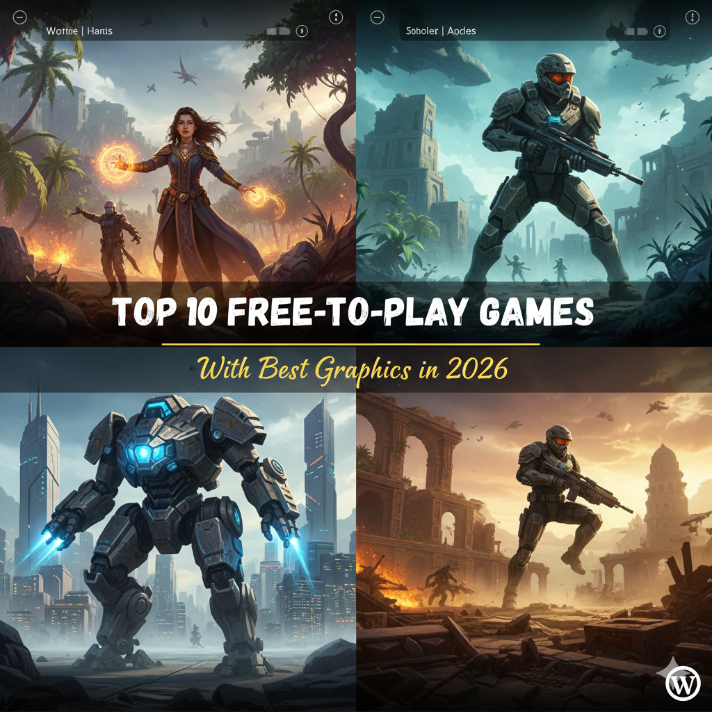 Top free-to-play games with best graphics in 2026